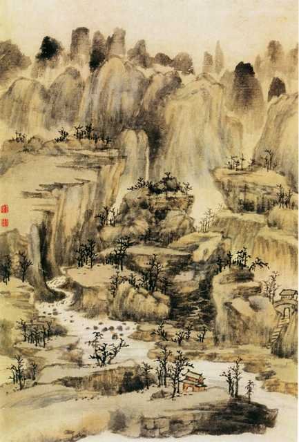 vintage chinese art 039 1a0639 A4 Photo Print