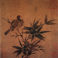 vintage chinese art 044 1b0039 A4 Photo Print