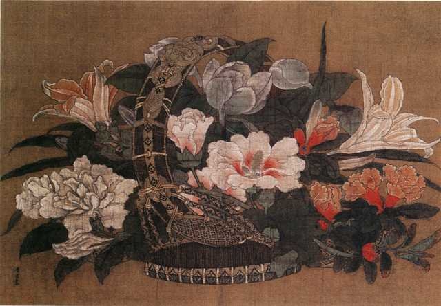 vintage chinese art 044 1b0043 A4 Photo Print