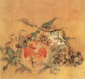 vintage chinese art 045 1b0052 A4 Photo Print