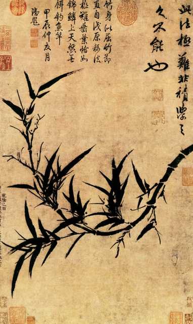 vintage chinese art 047 1b0102 A4 Photo Print