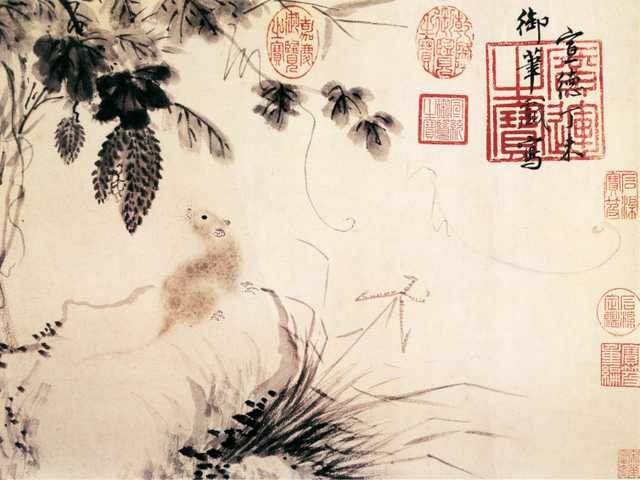 vintage chinese art 049 1b0133a A4 Photo Print