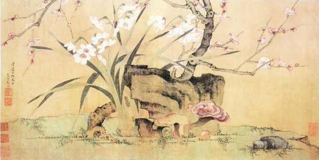 vintage chinese art 052 1b0177 A4 Photo Print
