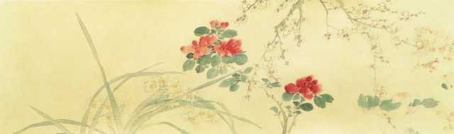 vintage chinese art 052 1b0178 A4 Photo Print