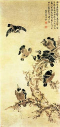 vintage chinese art 055 1b0222 A4 Photo Print