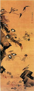 vintage chinese art 055 1b0229 A4 Photo Print