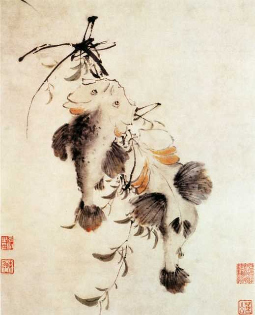 vintage chinese art 060 1b0311 A4 Photo Print