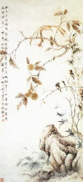 vintage chinese art 060 1b0314 A4 Photo Print