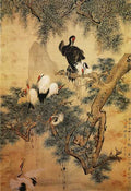 vintage chinese art 061 1b0336 A4 Photo Print
