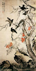 vintage chinese art 064 1b0384 A4 Photo Print