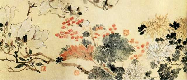 vintage chinese art 066 1b0425c A4 Photo Print