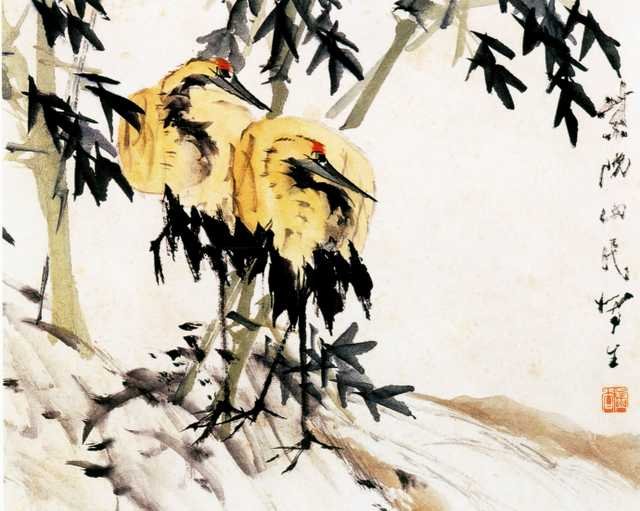vintage chinese art 067 1b0453b A4 Photo Print