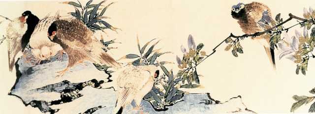 vintage chinese art 068 1b0467a A4 Photo Print