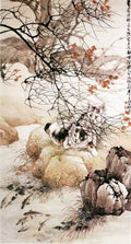 vintage chinese art 069 1b0498 A4 Photo Print