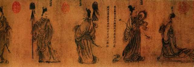 vintage chinese art 071 1c0022b A4 Photo Print