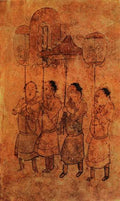vintage chinese art 072 1c0035 A4 Photo Print