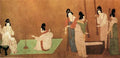 vintage chinese art 072 1c0042b A4 Photo Print