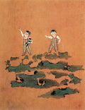 vintage chinese art 074 1c0058 A4 Photo Print