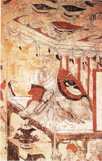 vintage chinese art 075 1c0071 A4 Photo Print