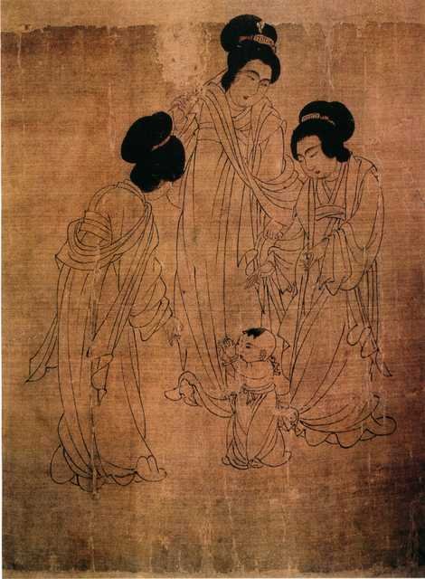 vintage chinese art 077 1c0090i A4 Photo Print