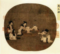 vintage chinese art 079 1c0107 A4 Photo Print