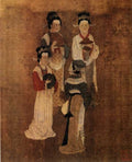vintage chinese art 079 1c0108 A4 Photo Print