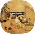 vintage chinese art 079 1c0112 A4 Photo Print