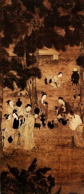 vintage chinese art 080 1c0121 A4 Photo Print