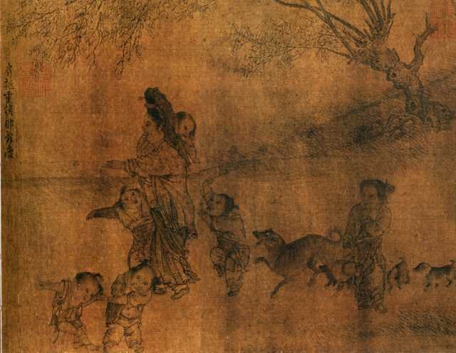 vintage chinese art 080 1c0125b A4 Photo Print