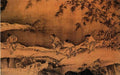 vintage chinese art 080 1c0130 A4 Photo Print