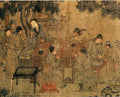 vintage chinese art 082 1c0157d A4 Photo Print