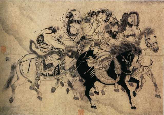 vintage chinese art 083 1c0172d A4 Photo Print