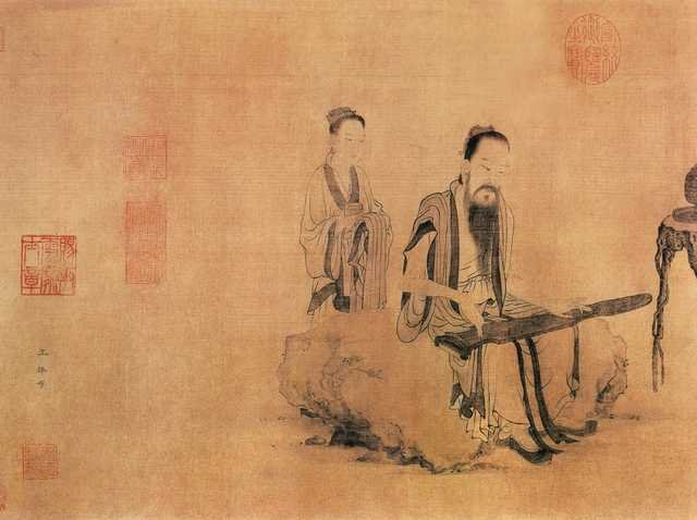 vintage chinese art 085 1c0195a A4 Photo Print