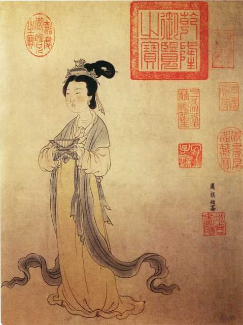 vintage chinese art 085 1c0198 A4 Photo Print