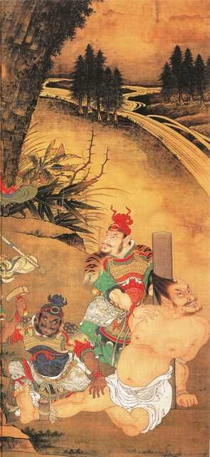 vintage chinese art 086 1c0217b A4 Photo Print