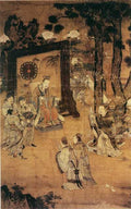 vintage chinese art 087 1c0223 A4 Photo Print