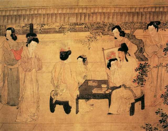 vintage chinese art 087 1c0230d A4 Photo Print
