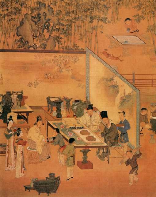 vintage chinese art 090 1c0260b A4 Photo Print