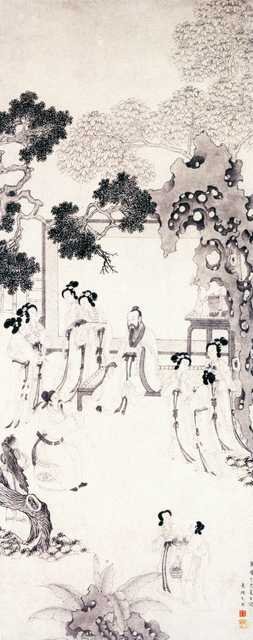 vintage chinese art 090 1c0268 A4 Photo Print
