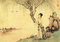 vintage chinese art 090 1c0269a A4 Photo Print