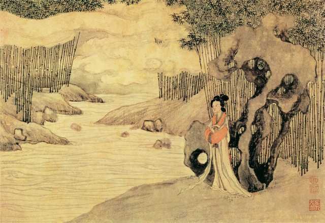 vintage chinese art 090 1c0269b A4 Photo Print