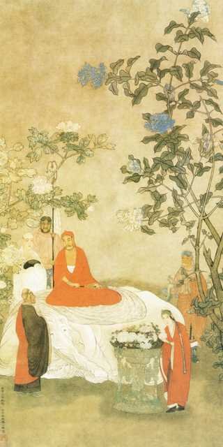 vintage chinese art 091 1c0276 A4 Photo Print