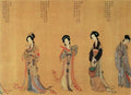 vintage chinese art 092 1c0291c A4 Photo Print