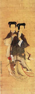 vintage chinese art 093 1c0308 A4 Photo Print