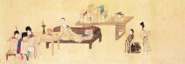 vintage chinese art 093 1c0309 A4 Photo Print