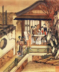 vintage chinese art 094 1c0318b A4 Photo Print