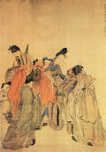 vintage chinese art 095 1c0332 A4 Photo Print