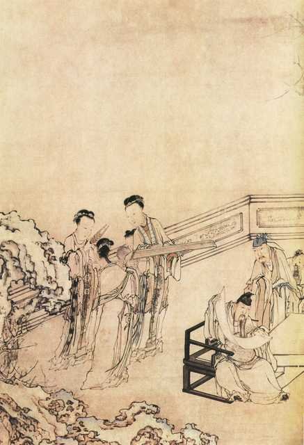 vintage chinese art 095 1c0333a A4 Photo Print