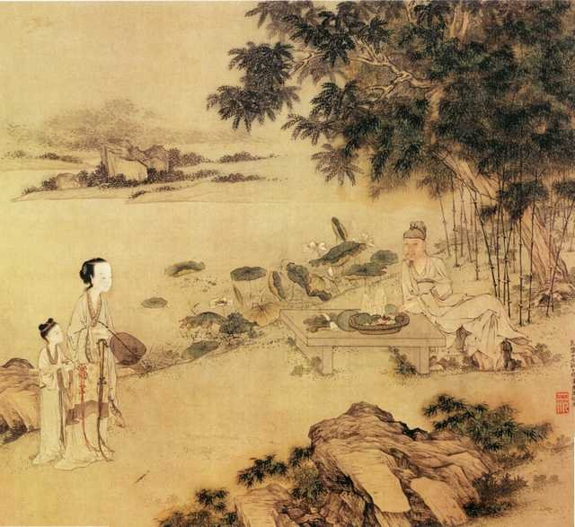 vintage chinese art 096 1c0348 A4 Photo Print