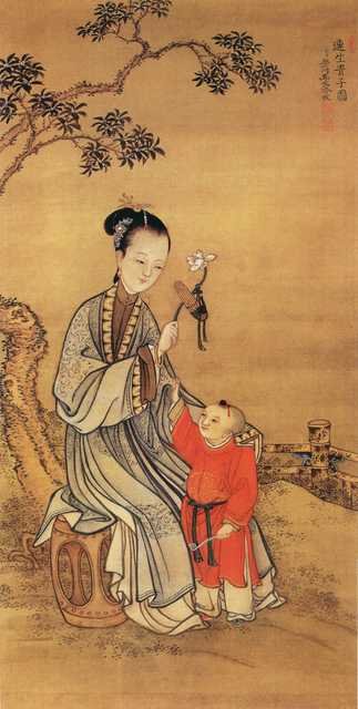 vintage chinese art 096 1c0350 A4 Photo Print